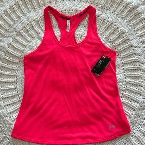 Hot pink Under Armour racerback tank
